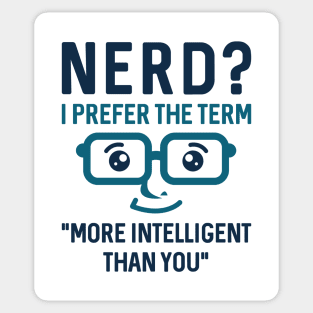 Nerd Intelligent Sticker